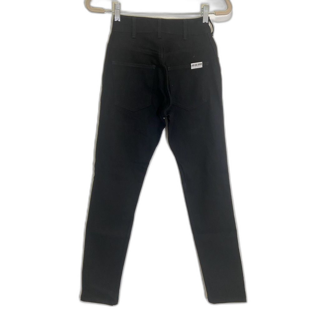 High Waisted Raven Black Jeans - size 24-25 Petite Cut - Picture 3 of 10